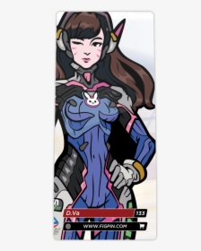 Va Enamel Pin   Data Src //cdn - Overwatch Figpin D Va, HD Png Download, Transparent PNG